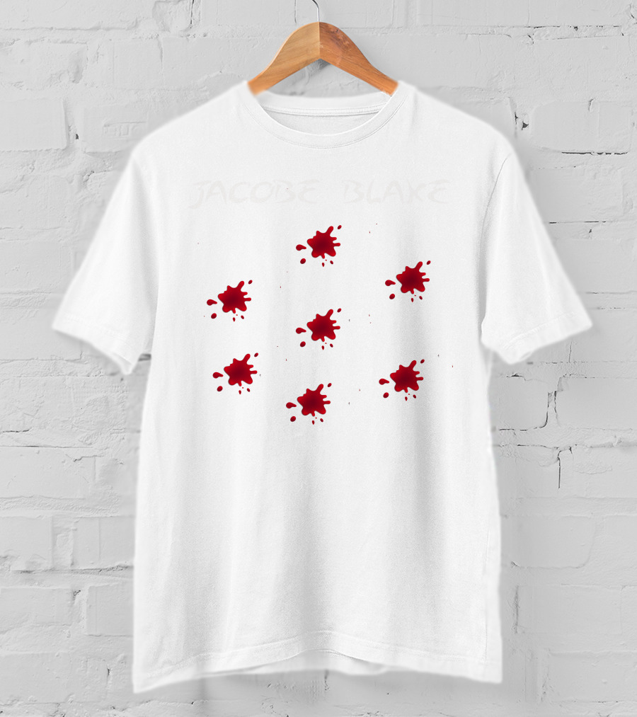 WNBA Jacob Blake Red Bullet Holes T-Shirt