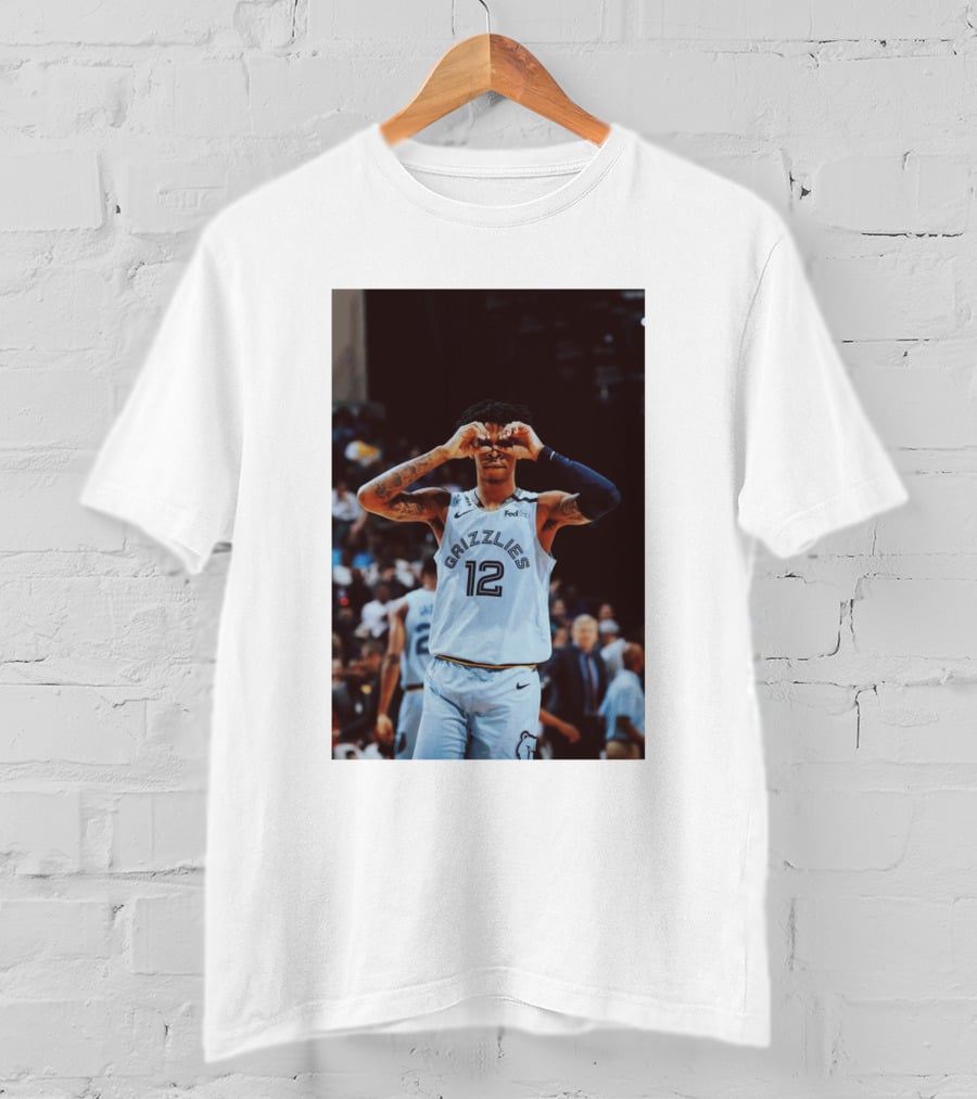 Ja Morant Grizzlies Number 12 T-Shirt