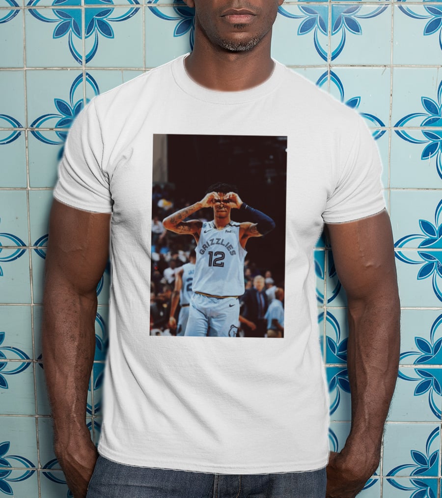 Ja Morant Grizzlies Number 12 T-Shirt