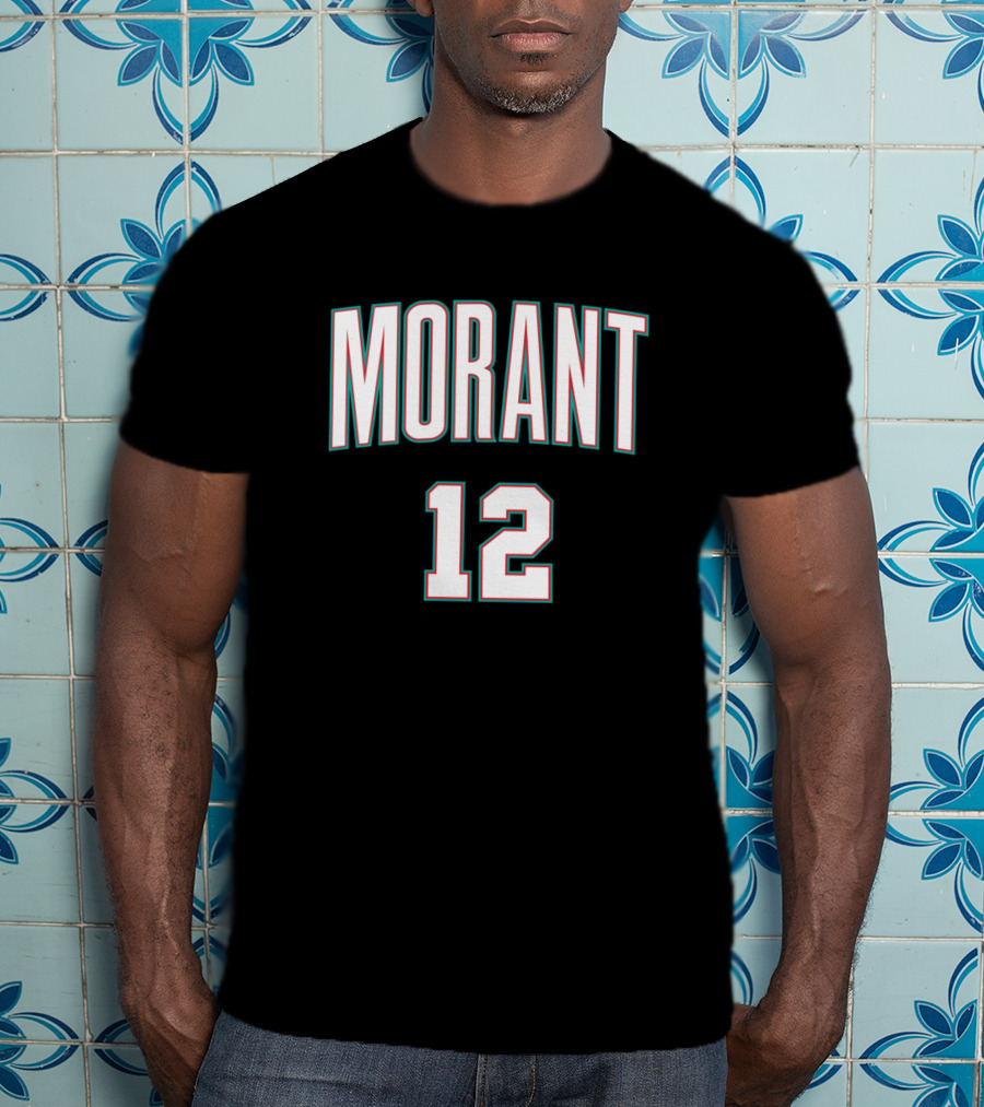 Ja Morant 12 Grizzlies Fan Gear T-Shirt