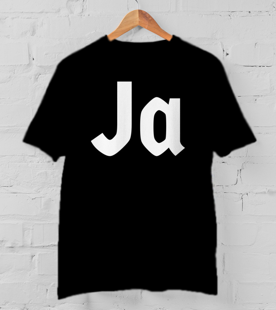 Ja Yes Oui Si Funny German Deutsch Linguistic Humor T-Shirt
