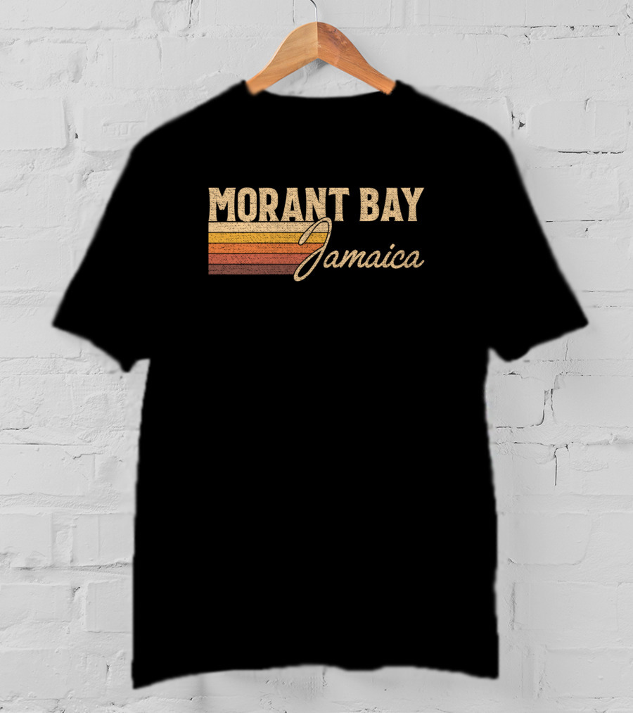 Morant Bay Jamaica Retro Vintage Funny T-Shirt