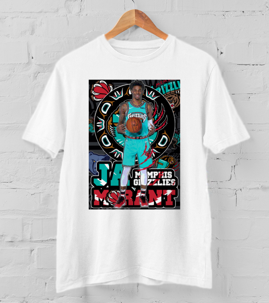 Ja Morant Memphis Grizzlies Rookie Sensation T-Shirt