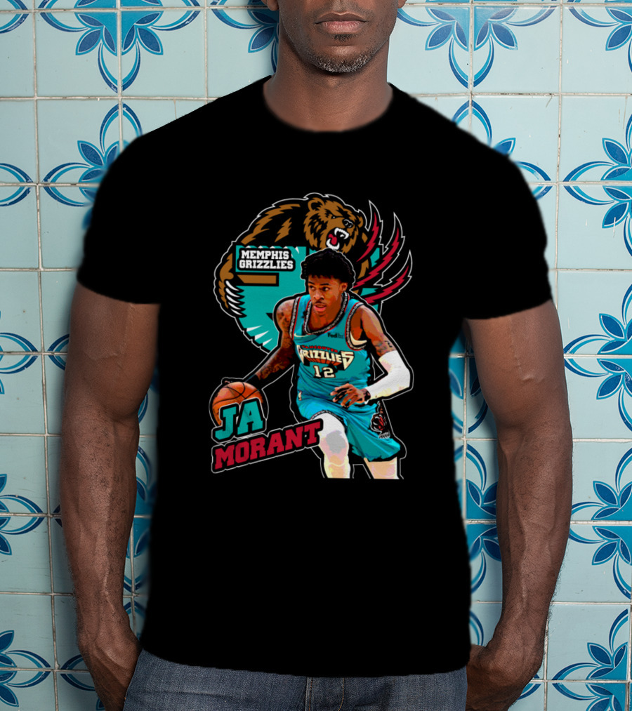 Memphis Grizzlies Rookie Ja Morant Basketball Player T-Shirt