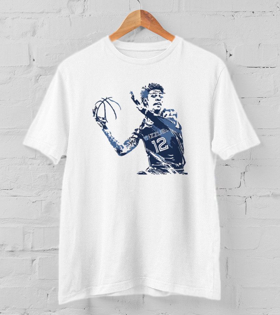 Grizzlies 12 Basketball Player T-Shirt