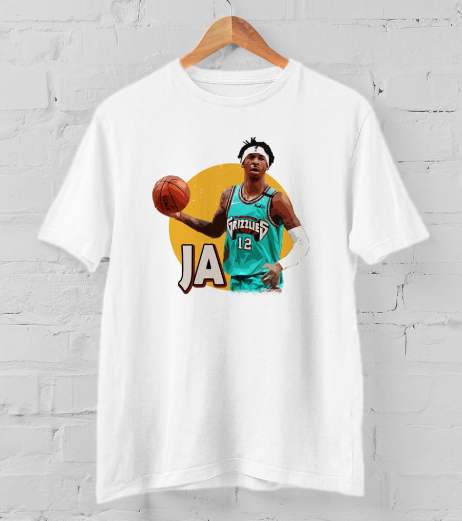 Ja Morant Grizzlies 12 Basketball Humor T-Shirt