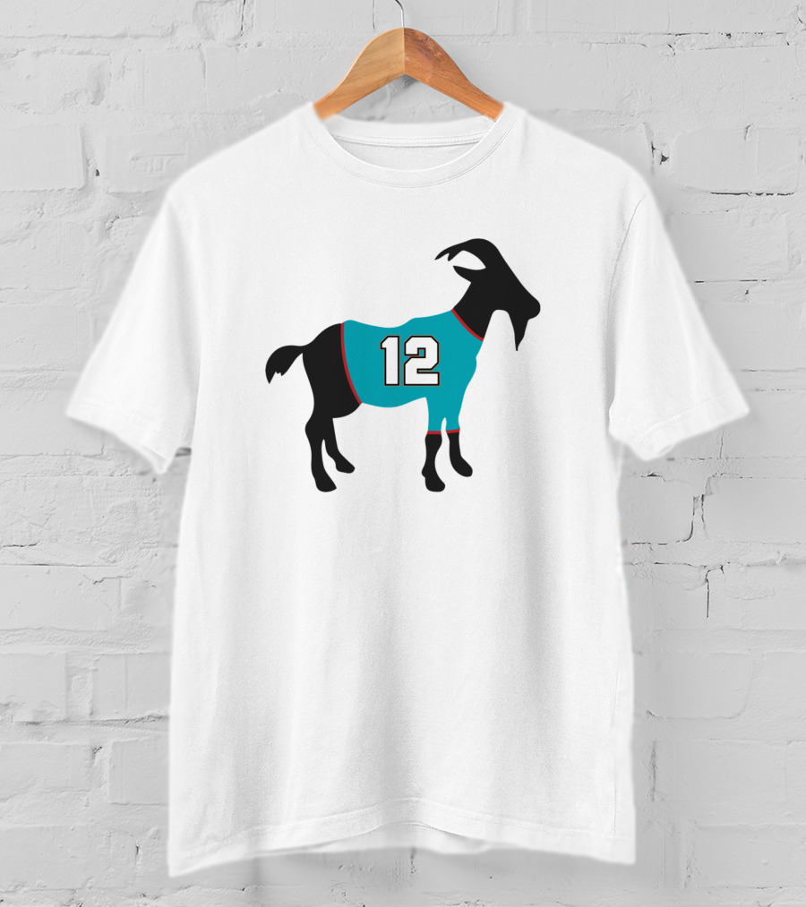 JA Morant GOAT Number 12 Jersey T-Shirt