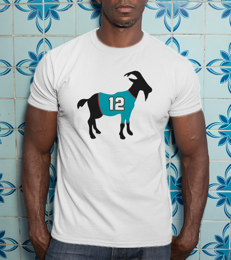 JA Morant GOAT Number 12 Jersey T-Shirt