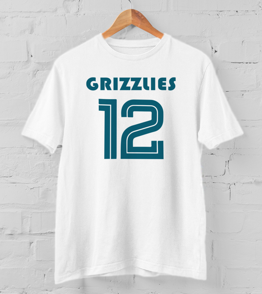 Grizzlies Number 12 Ja Morant Basketball Fun T-Shirt