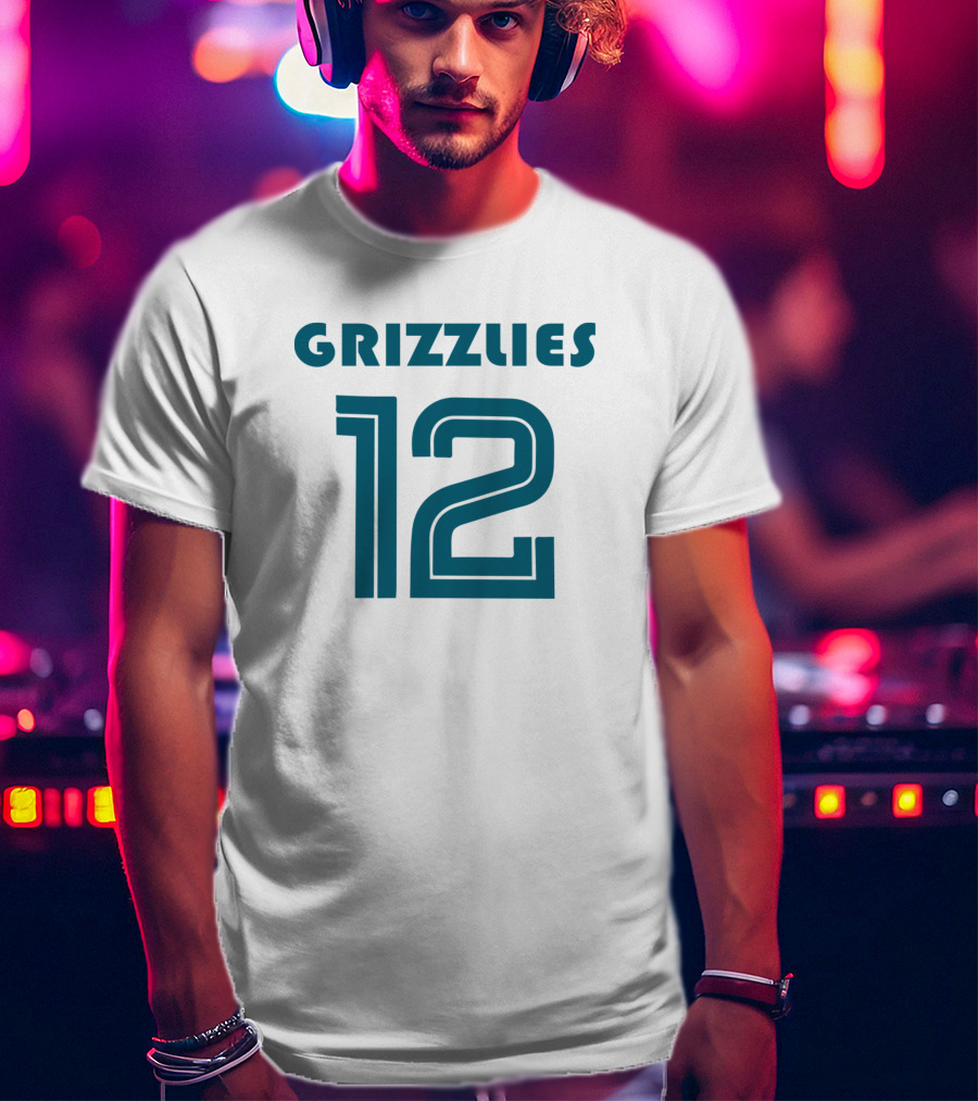 Grizzlies Number 12 Ja Morant Basketball Fun T-Shirt