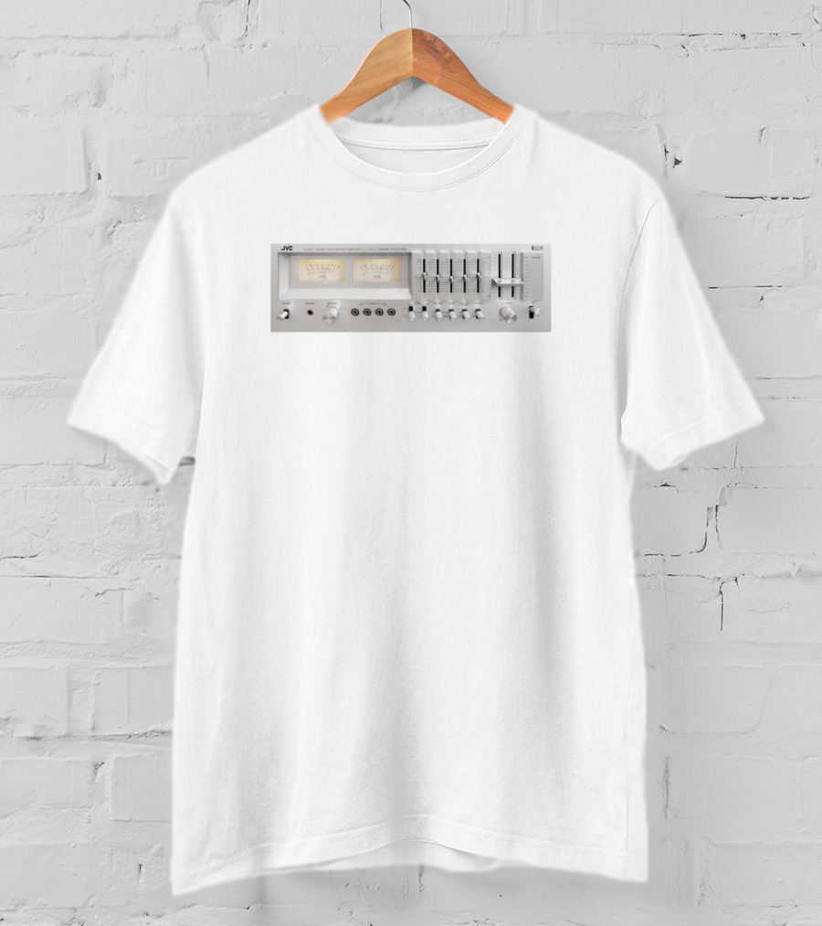 JVC Vintage Stereo Amplifier Graphic Funny Jvc Jas T-Shirt