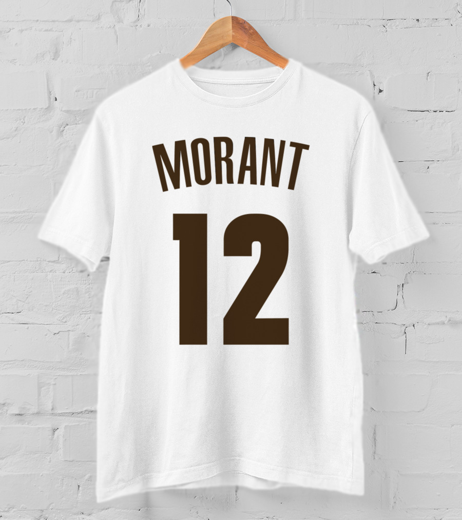 Morant 12 Basketball Jersey T-Shirt