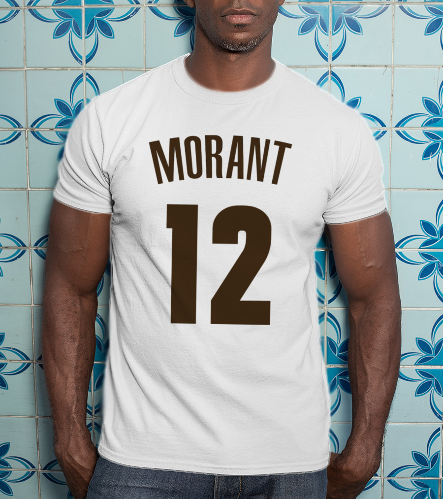 Morant 12 Basketball Jersey T-Shirt