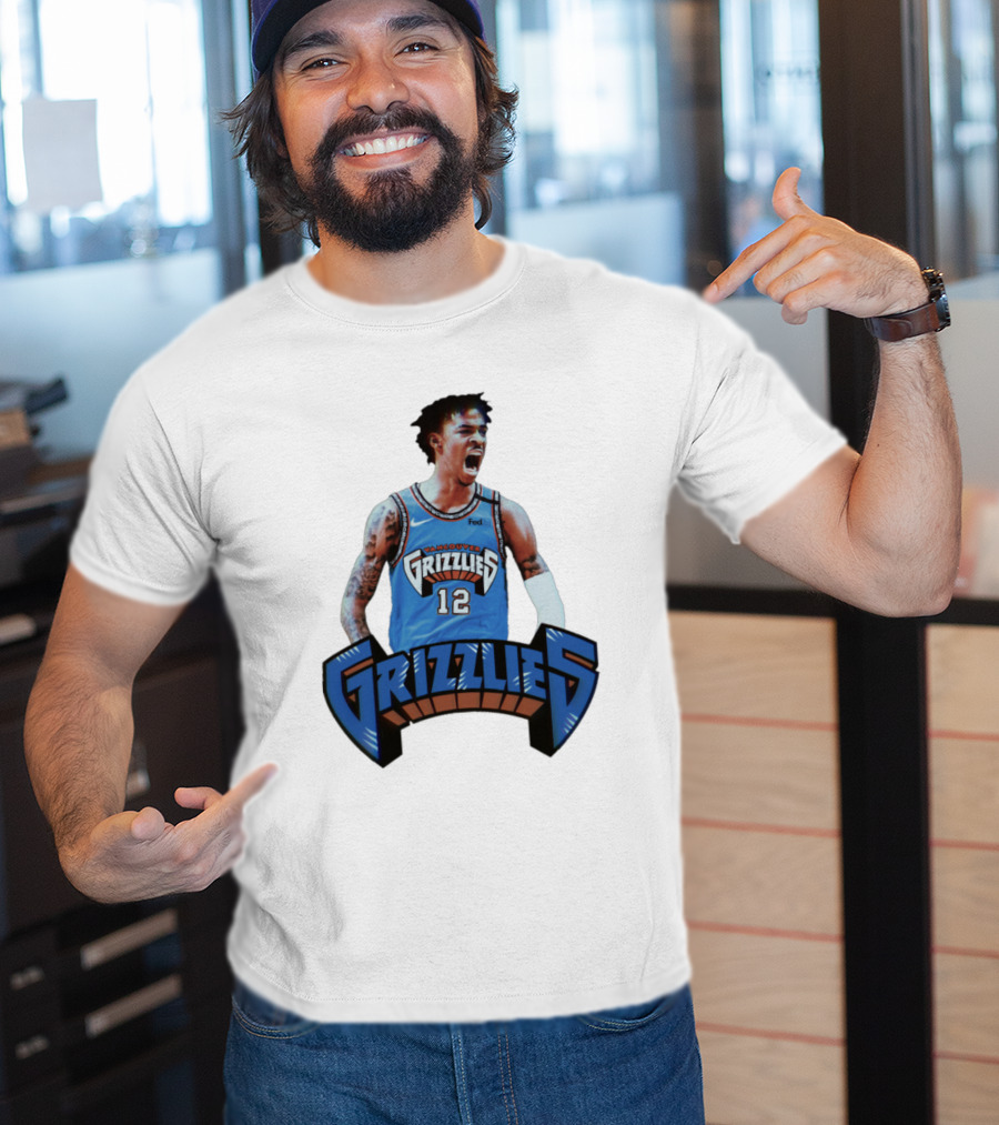 Funny Retro Feal Jamorant Grizzlies 12 Vancouver T-Shirt