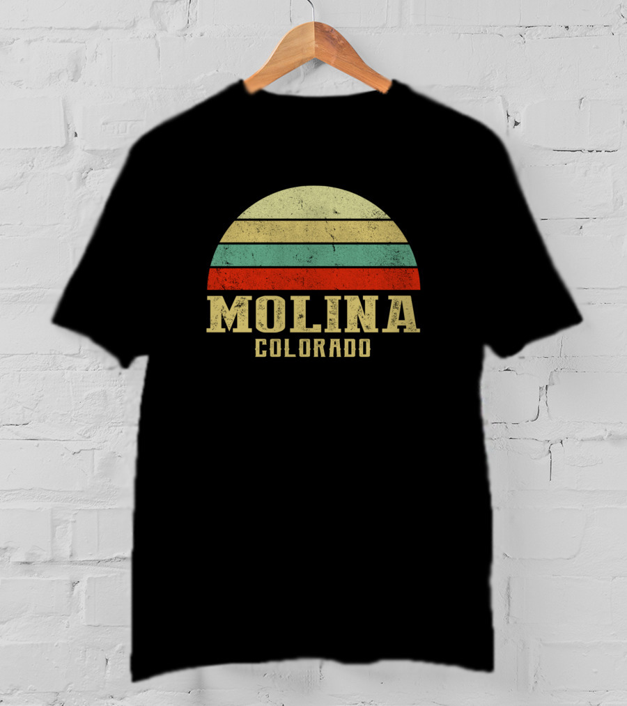 Molina Colorado Retro Vintage Sunset T-Shirt