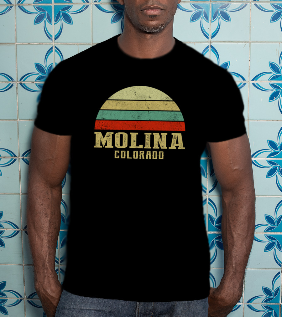 Molina Colorado Retro Vintage Sunset T-Shirt