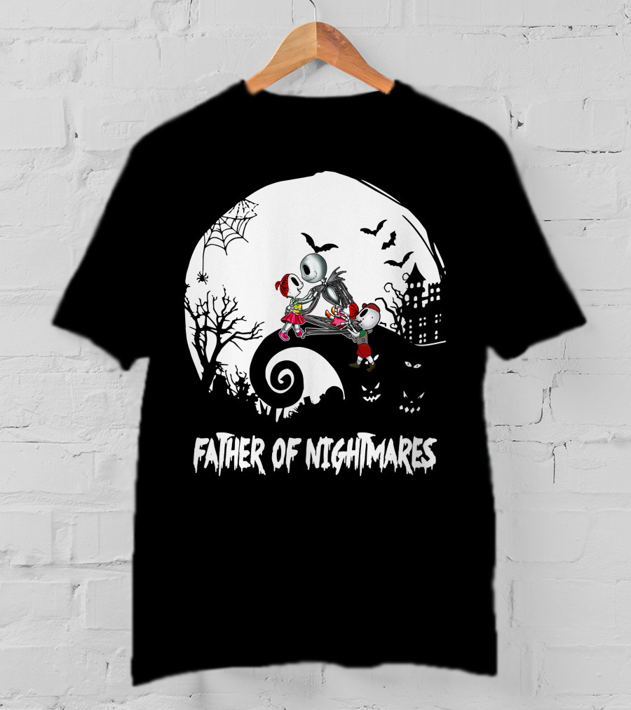 Father Of Nightmares 2 Girls 1 Boy T-Shirt