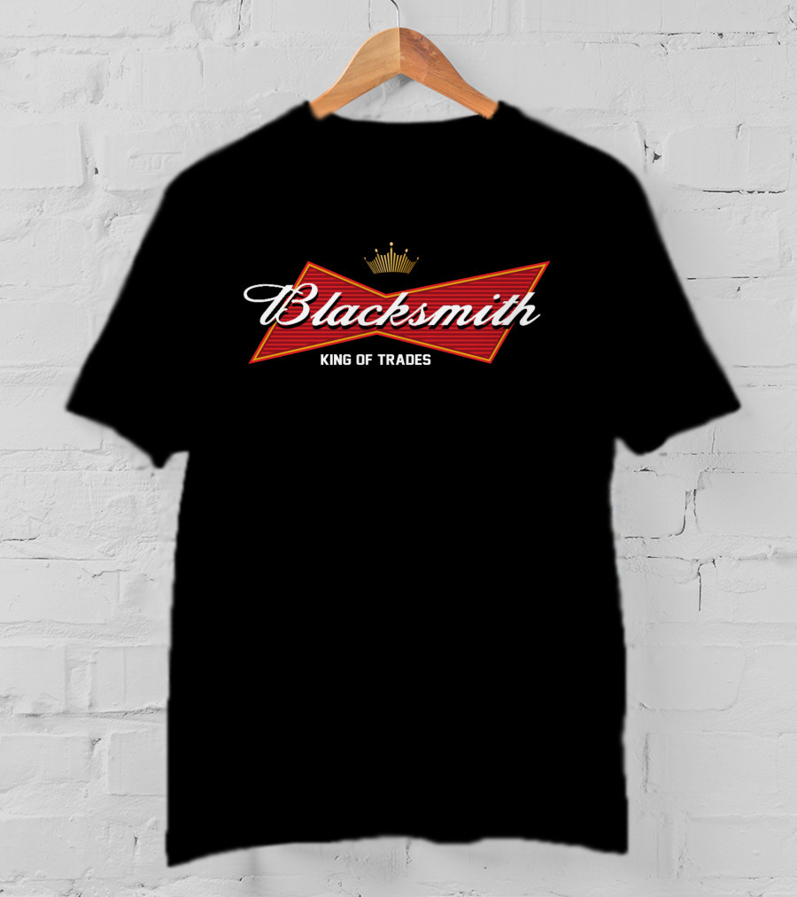 Blacksmith King Of Trades Crown T-Shirt