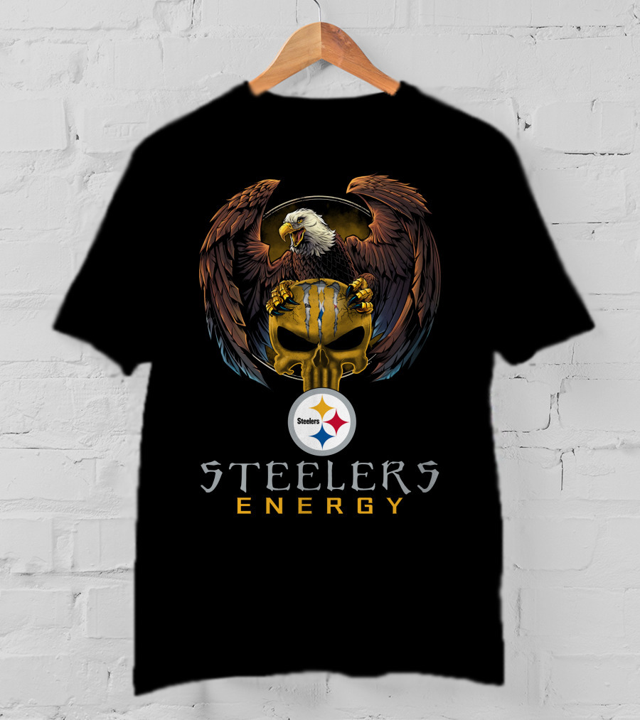 Steelers Energy Eagle Emblem T-Shirt