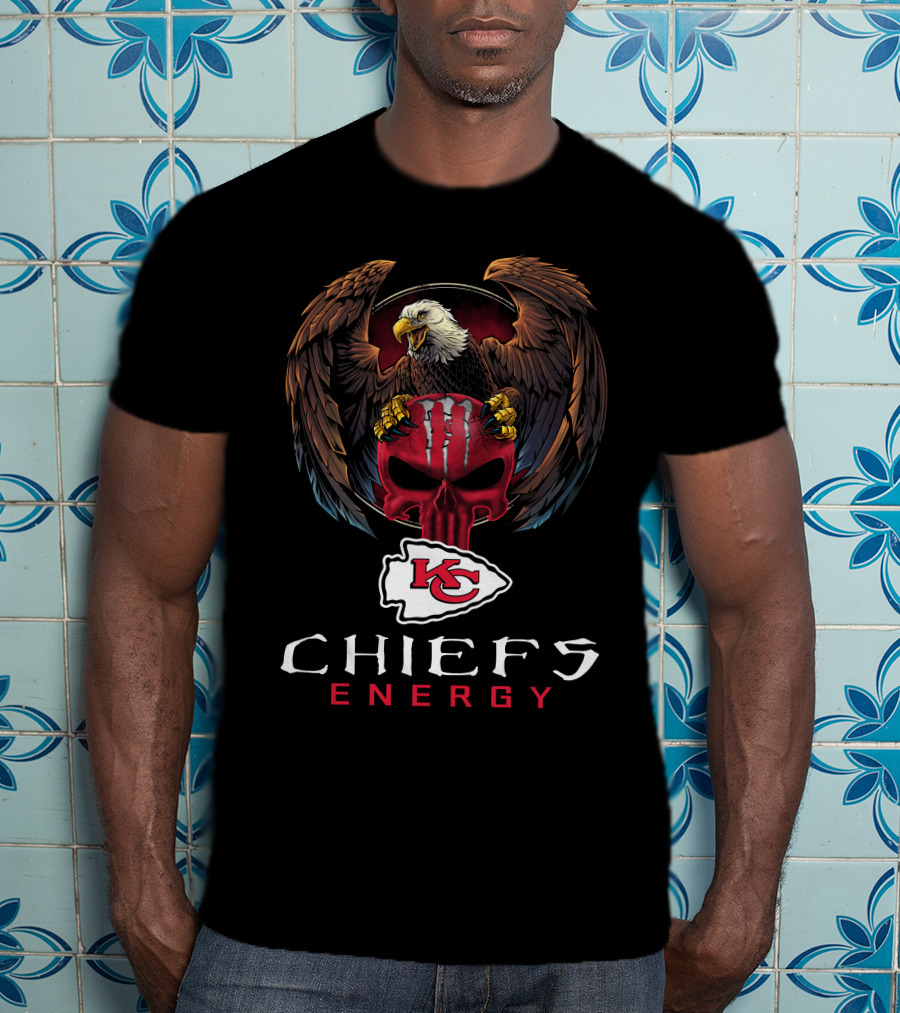 Kansas City Chiefs Energy Eagle Emblem T-Shirt