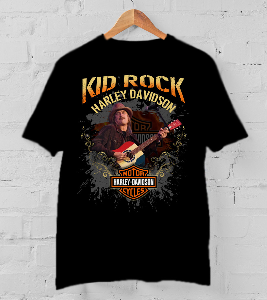 Kid Rock Harley Davidson Motorcycles T-Shirt