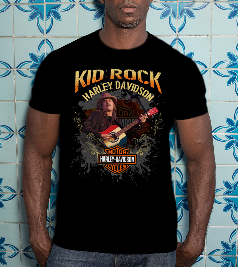 Kid Rock Harley Davidson Motorcycles T-Shirt