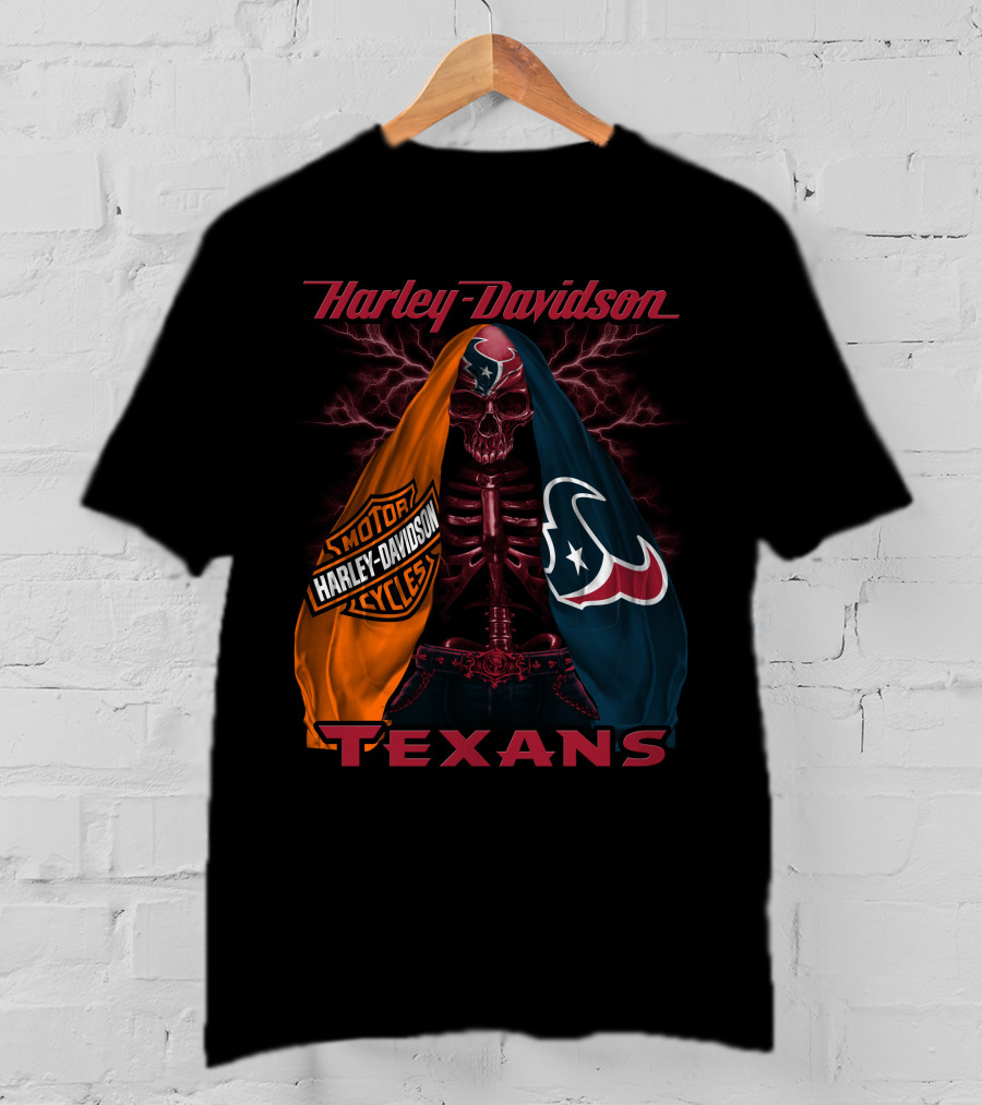 Harley Davidson Houston Texans T-Shirt