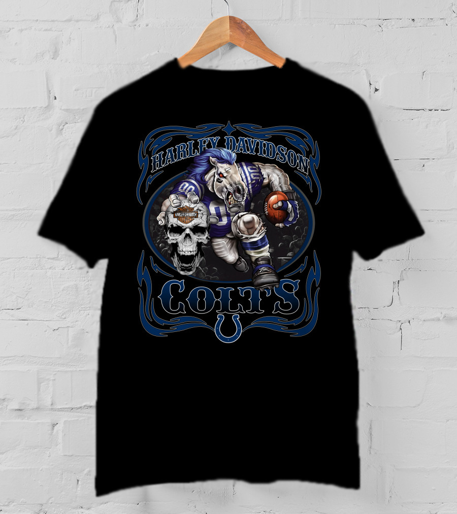 Harley Davidson Indianapolis Colts T-Shirt