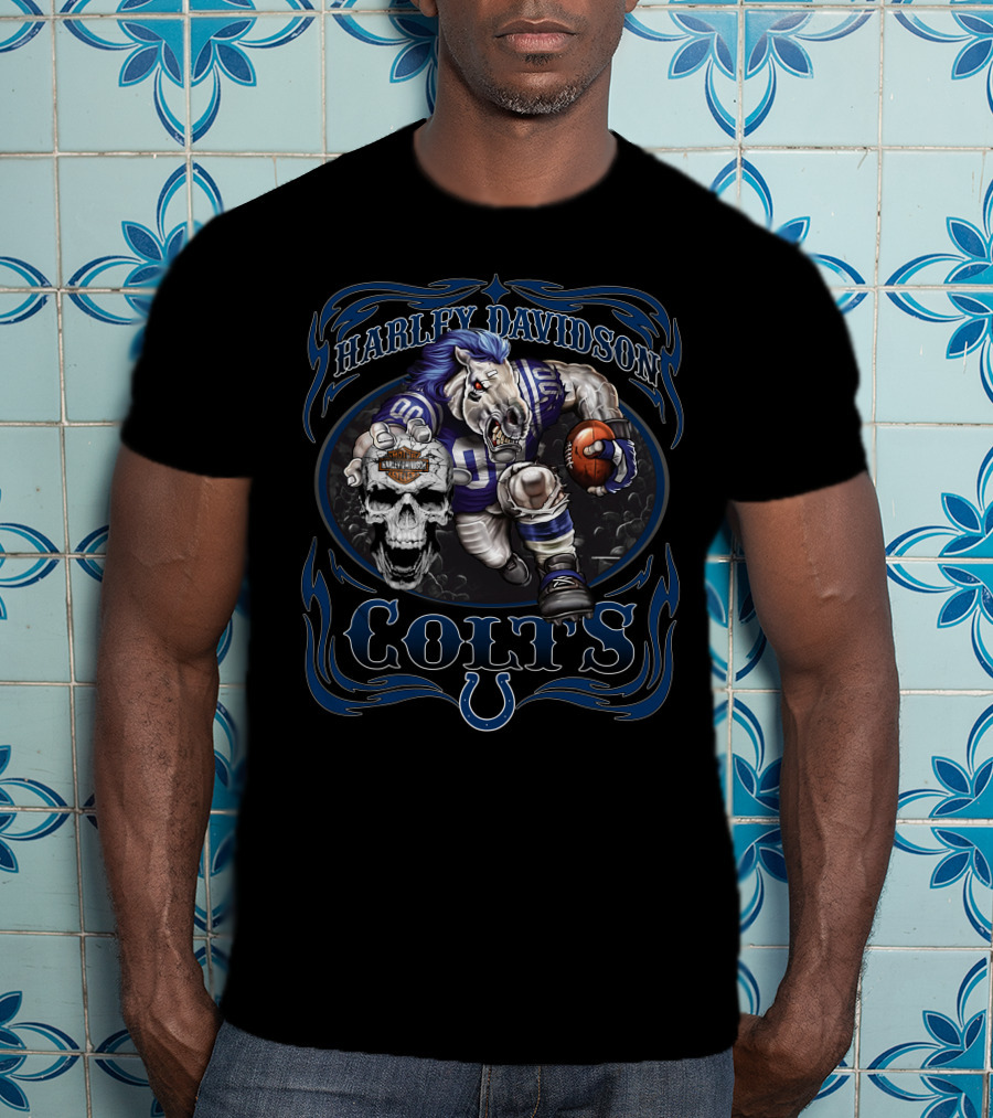 Harley Davidson Indianapolis Colts T-Shirt