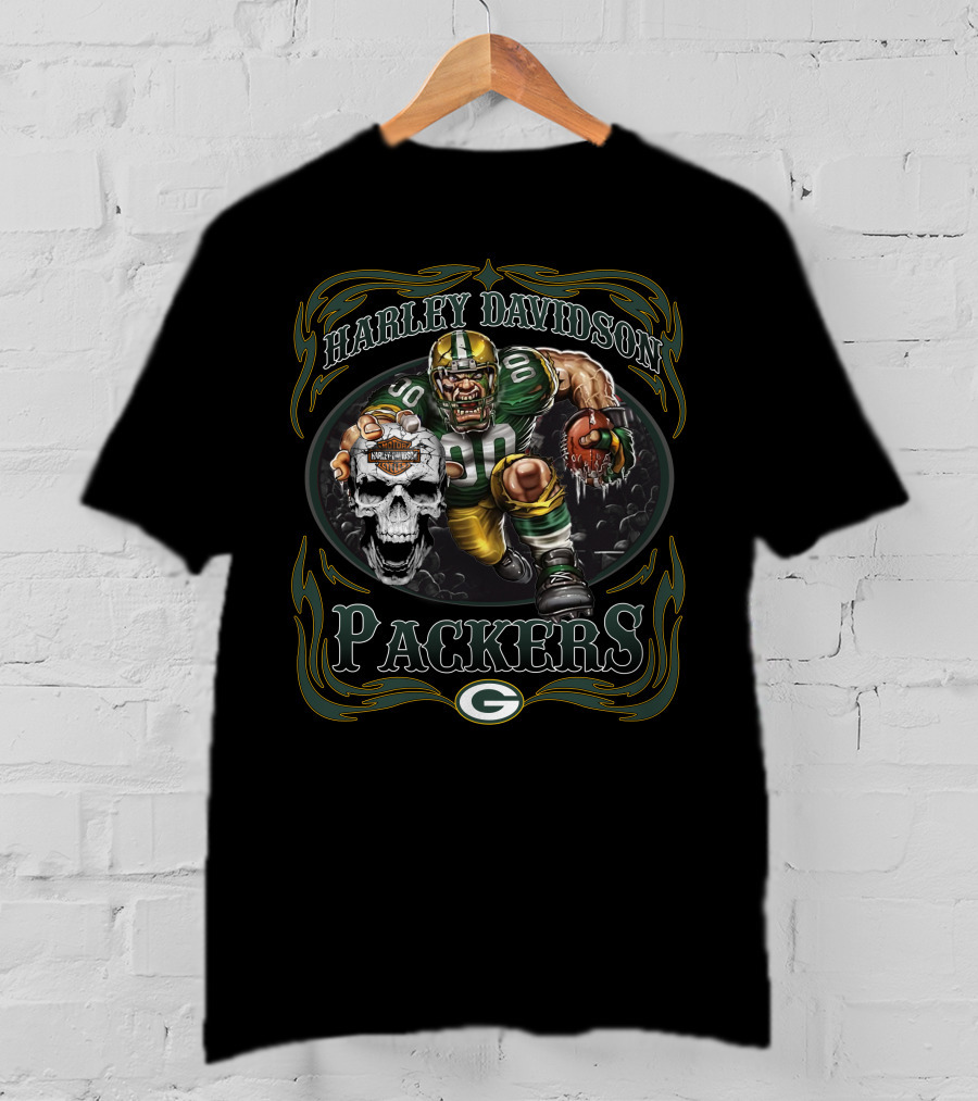 Harley Davidson Packers T-Shirt