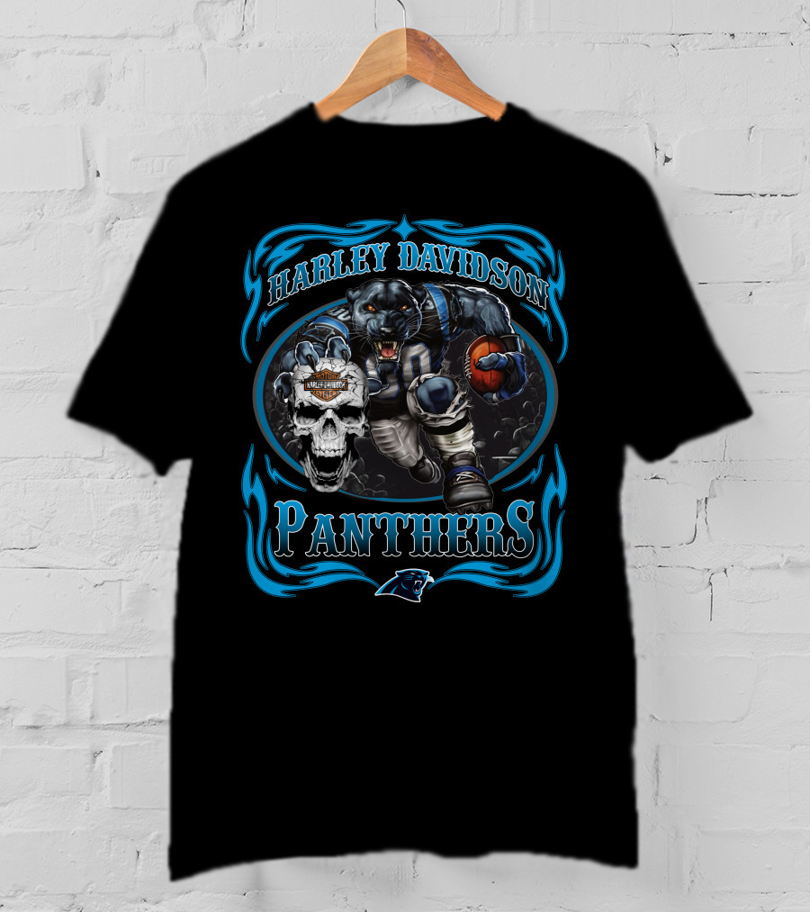 Harley Davidson Panthers Carolina T-Shirt
