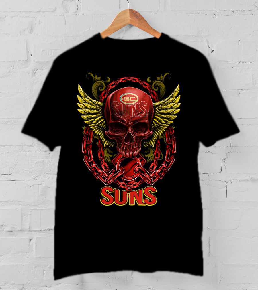 GC Suns Skull With Wings And Chains T-Shirt