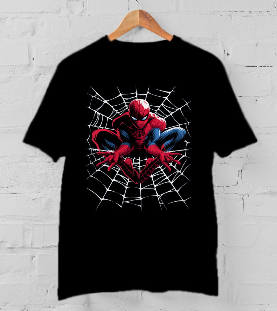Marvel Comics Amazing Spider-Man Web Pose T-Shirt