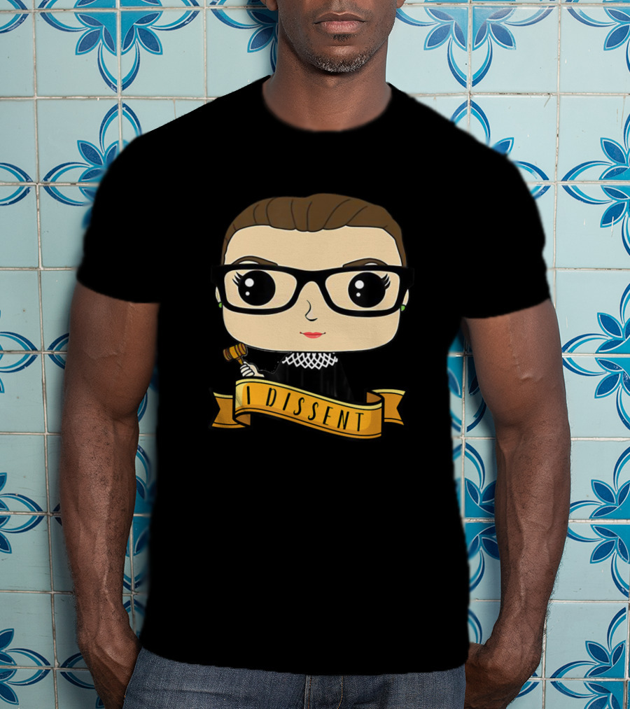 Cute RBG Ruth Bader Ginsburg I Dissent Pop Culture T-Shirt