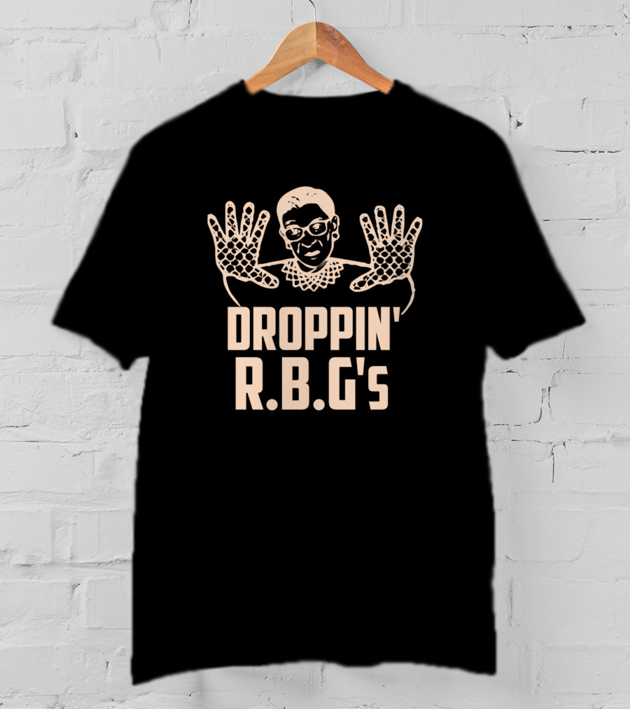 Droppin' R.B.G's Iconic Tribute With Justice And Impact T-Shirt