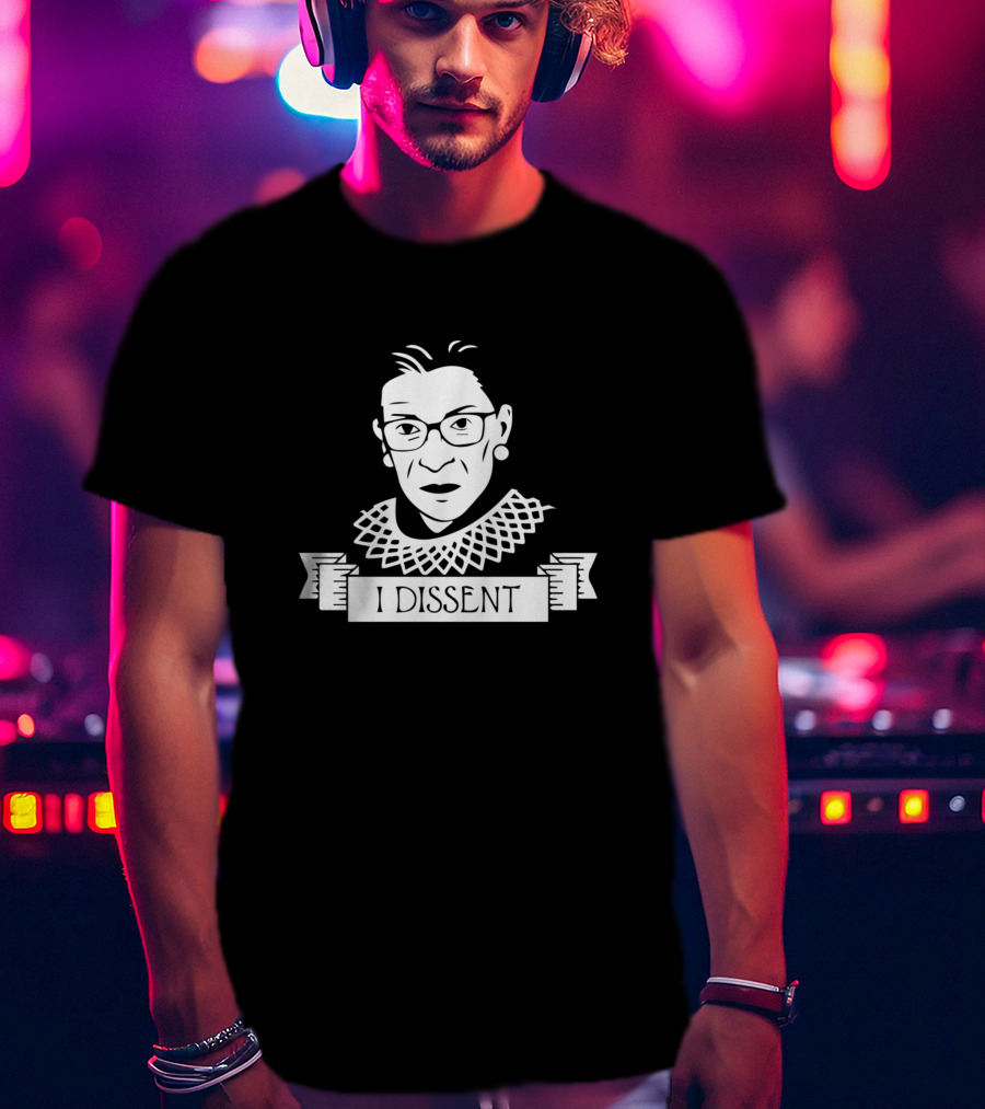 I Dissent Ruth Bader Ginsburg Iconic T-Shirt