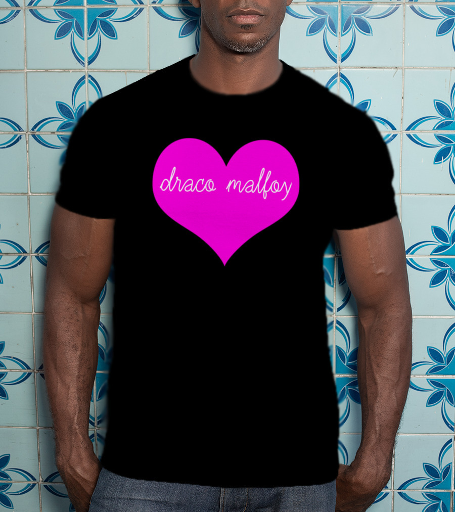 Draco Malfoy Heart Big Fun T-Shirt