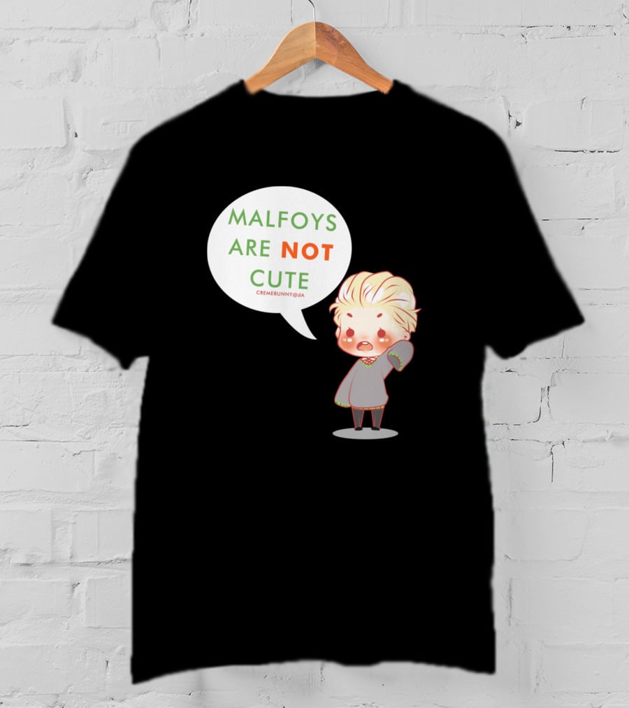 Draco Malfoy Chibi Malfoys Are Not Cute T-Shirt