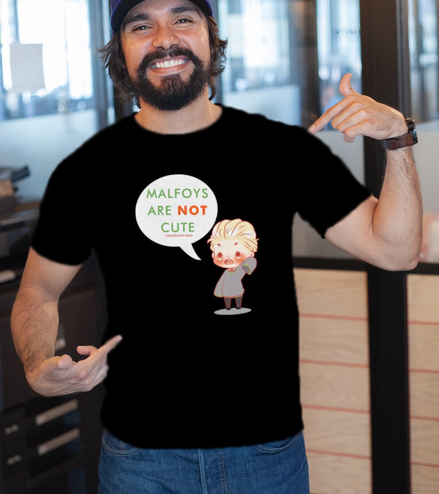 Draco Malfoy Chibi Malfoys Are Not Cute T-Shirt