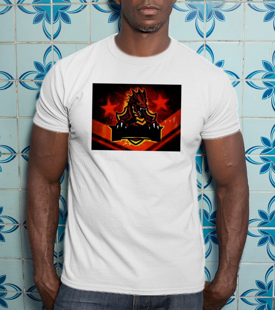 Draco6kin1 Fiery Dragon Emblem T-Shirt