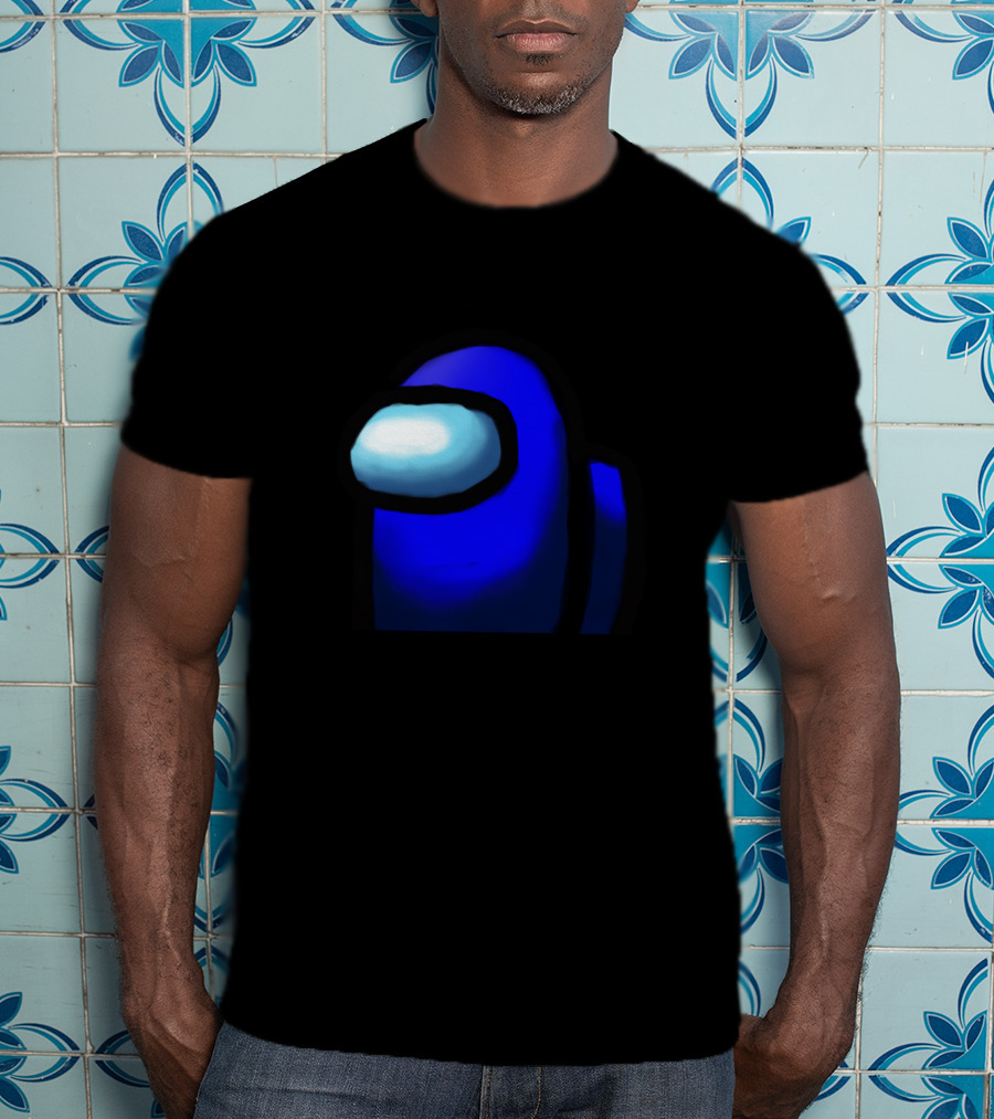 Among Us Crewmate Blue Character T-Shirt
