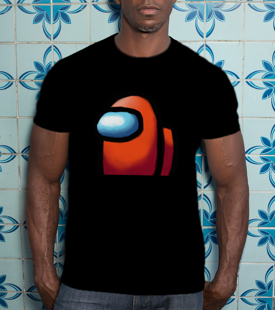 Among Us Crewmate Orange Character T-Shirt