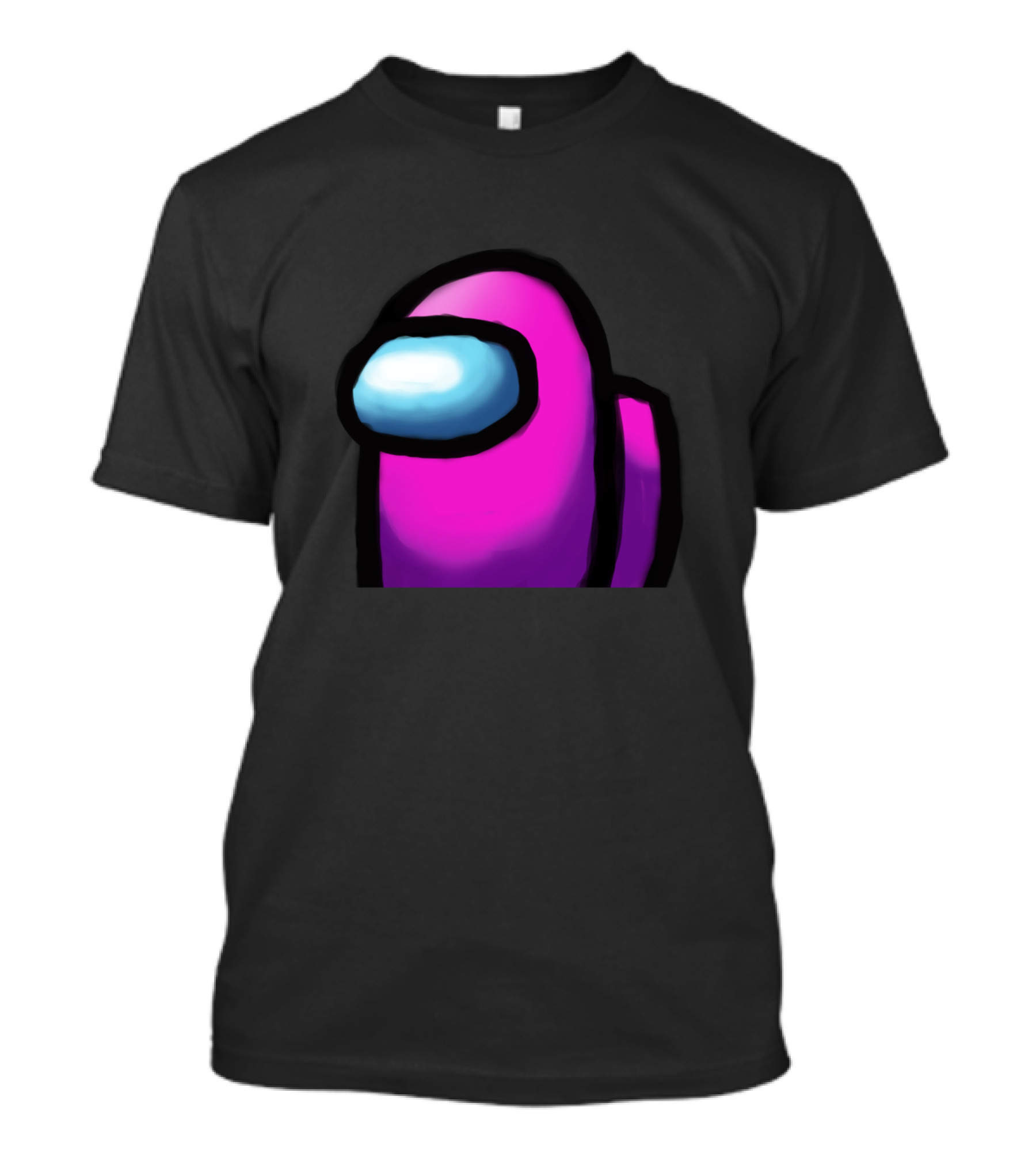 Among Us Pink Crewmate Character T-Shirt
