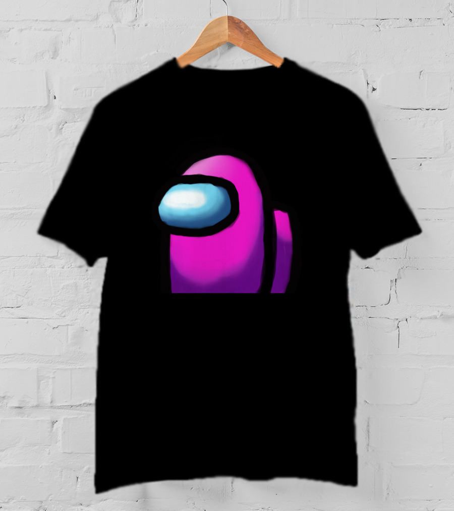 Among Us Pink Crewmate Character T-Shirt