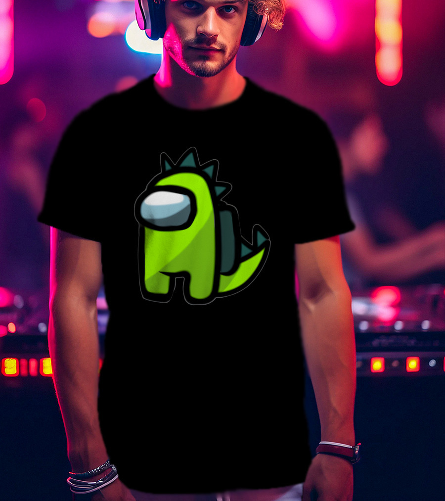 Among Us Crewmate Dinosaur Costume T-Shirt