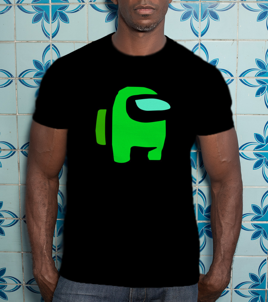 Among Us Crewmate Character Green T-Shirt