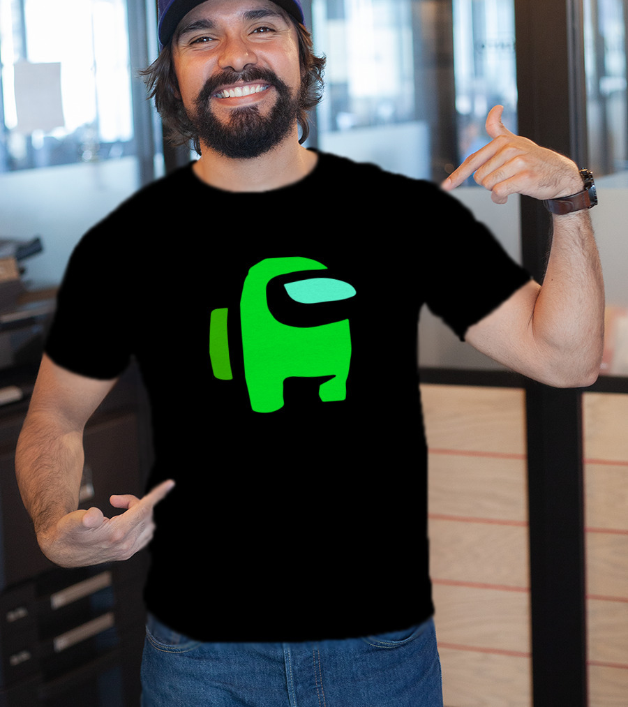 Among Us Crewmate Character Green T-Shirt