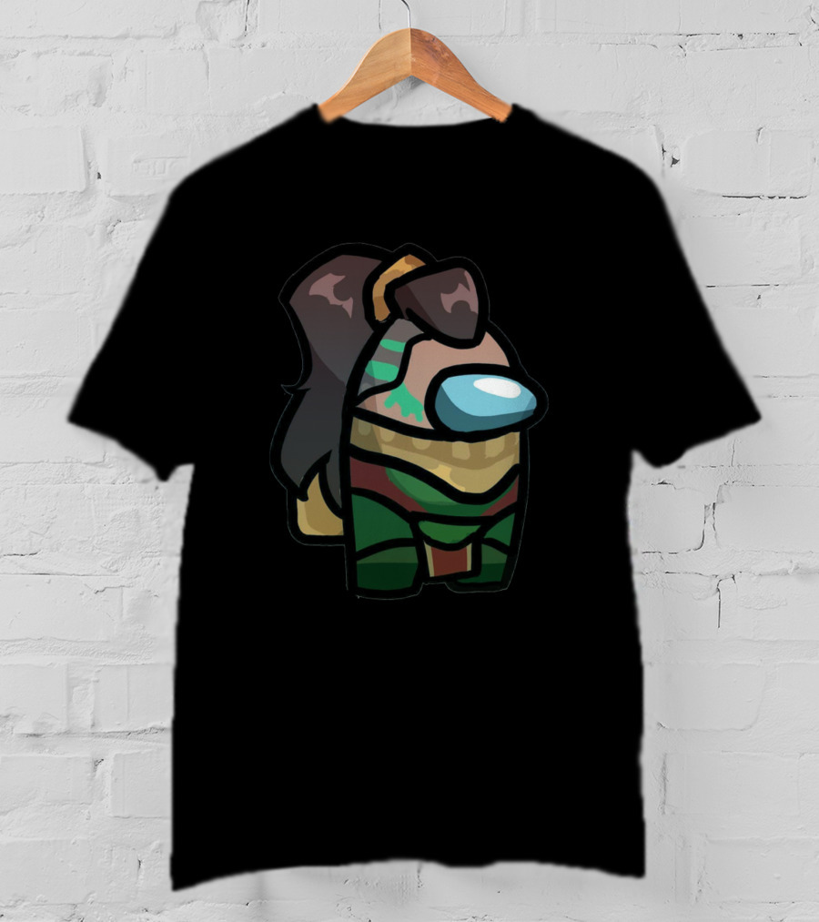 Among Us Illaoi League Of Legends Crossover T-Shirt
