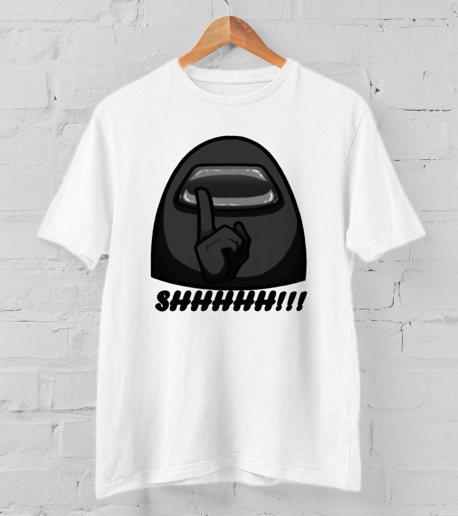 Shhhhhhh Among Us Players Do Not Talking T-Shirt