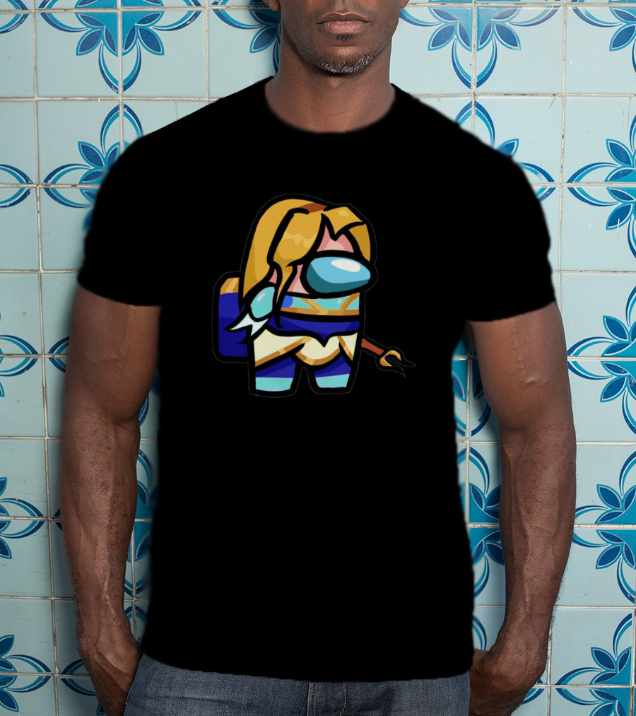 Among Us Lux League Of Legends Crossover Character T-Shirt